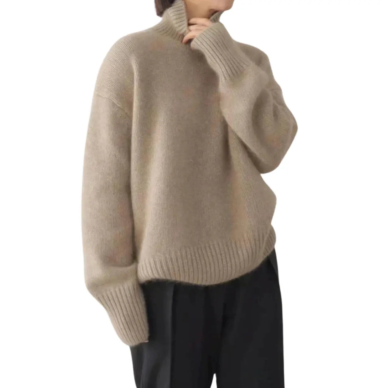 Maglione a collo alto Alice