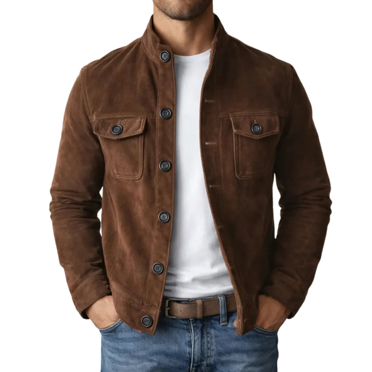 Giacca in suede Stefen