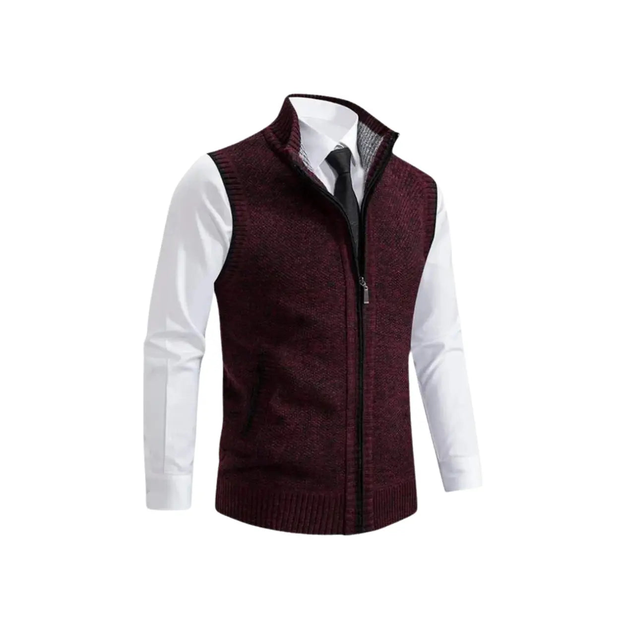 Massimo gilet elegante con Zip