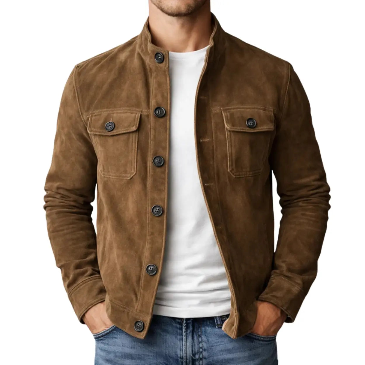 Giacca in suede Stefen