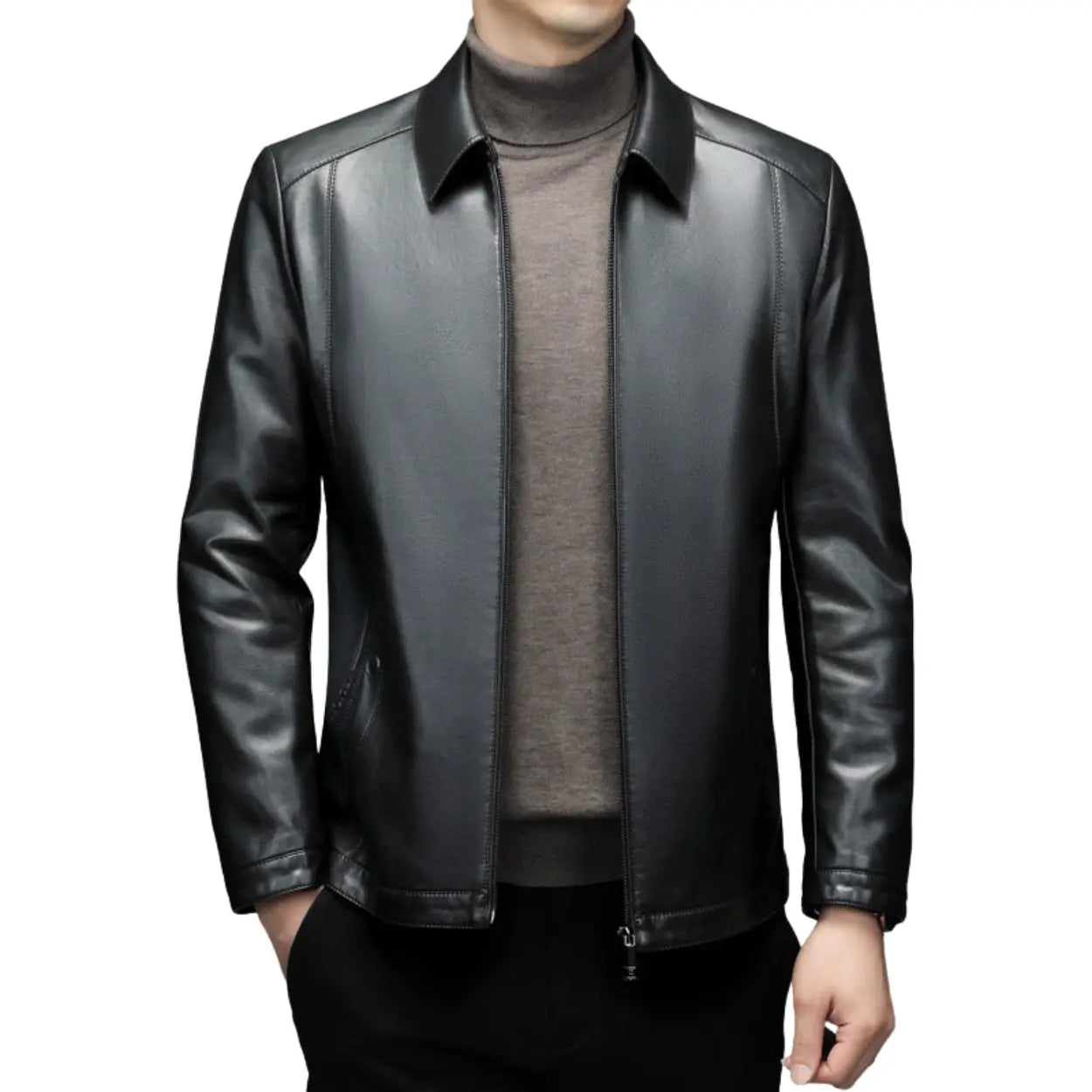 Giacca in pelle Remy