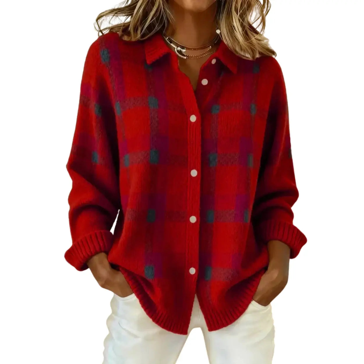 Arianna maglione di lana artigianale