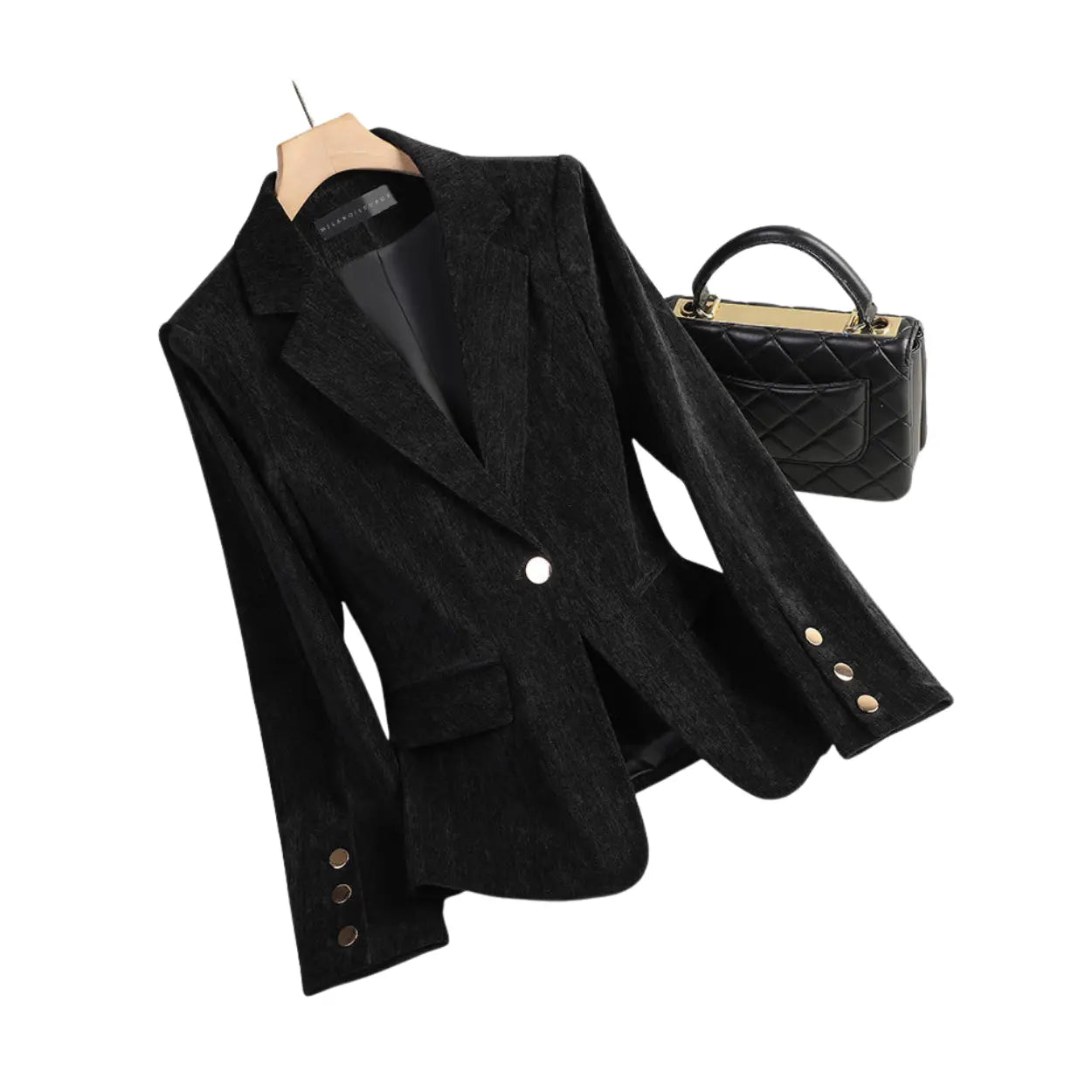 Il blazer in velluto Ambra