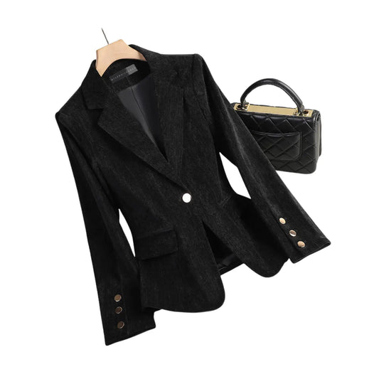 Il blazer in velluto Ambra