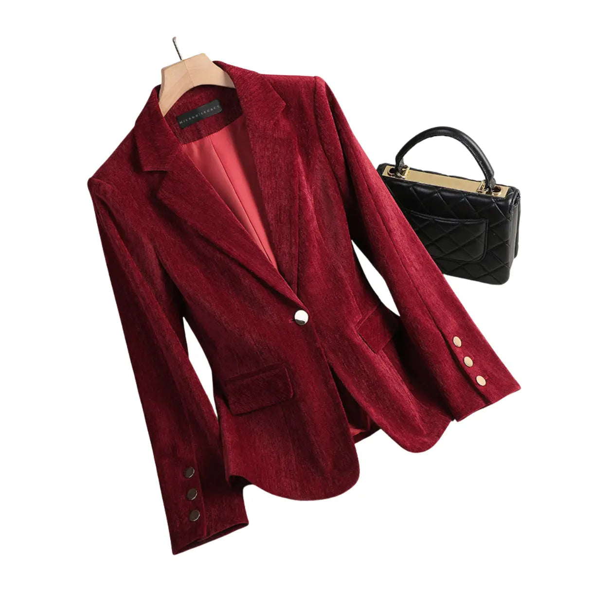 Il blazer in velluto Ambra