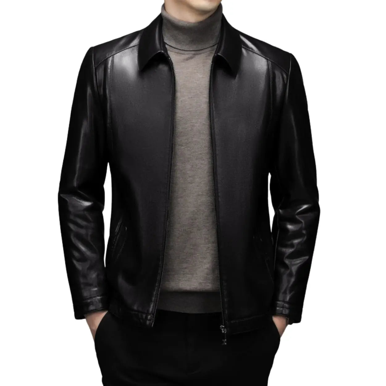 Giacca in pelle Remy