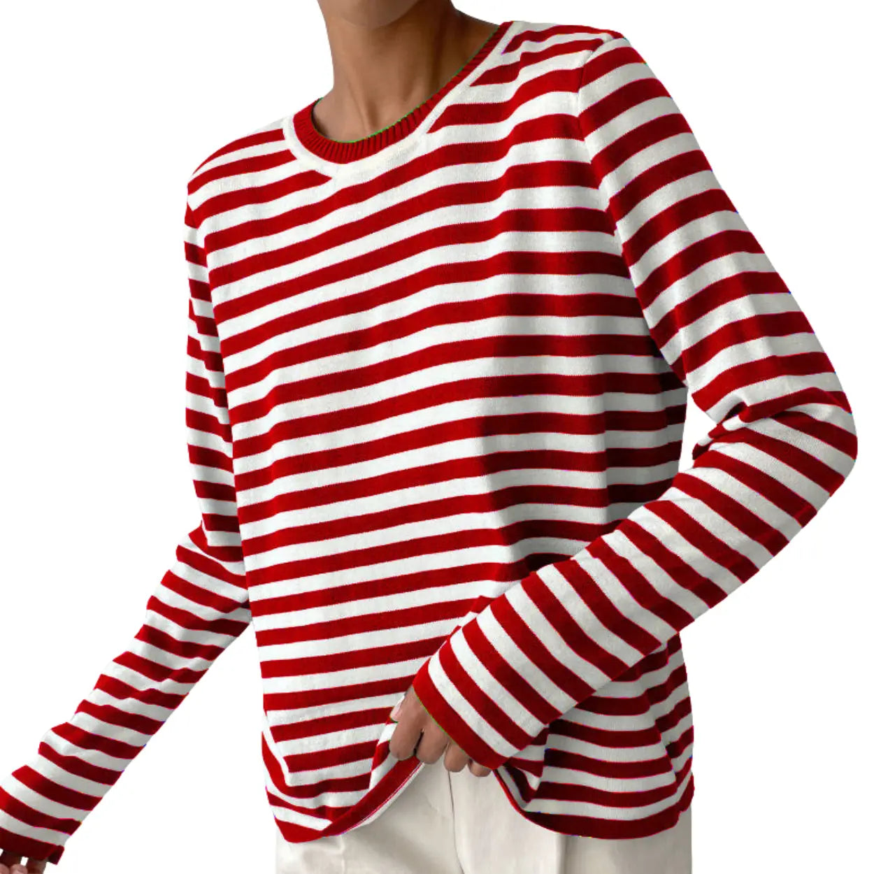 Camicia a righe Luna