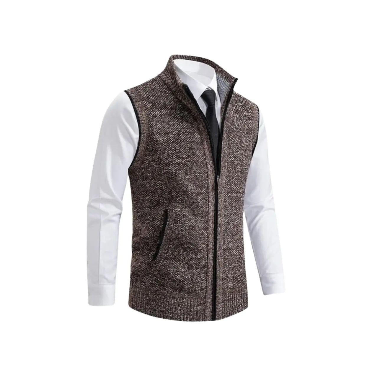 Massimo gilet elegante con Zip