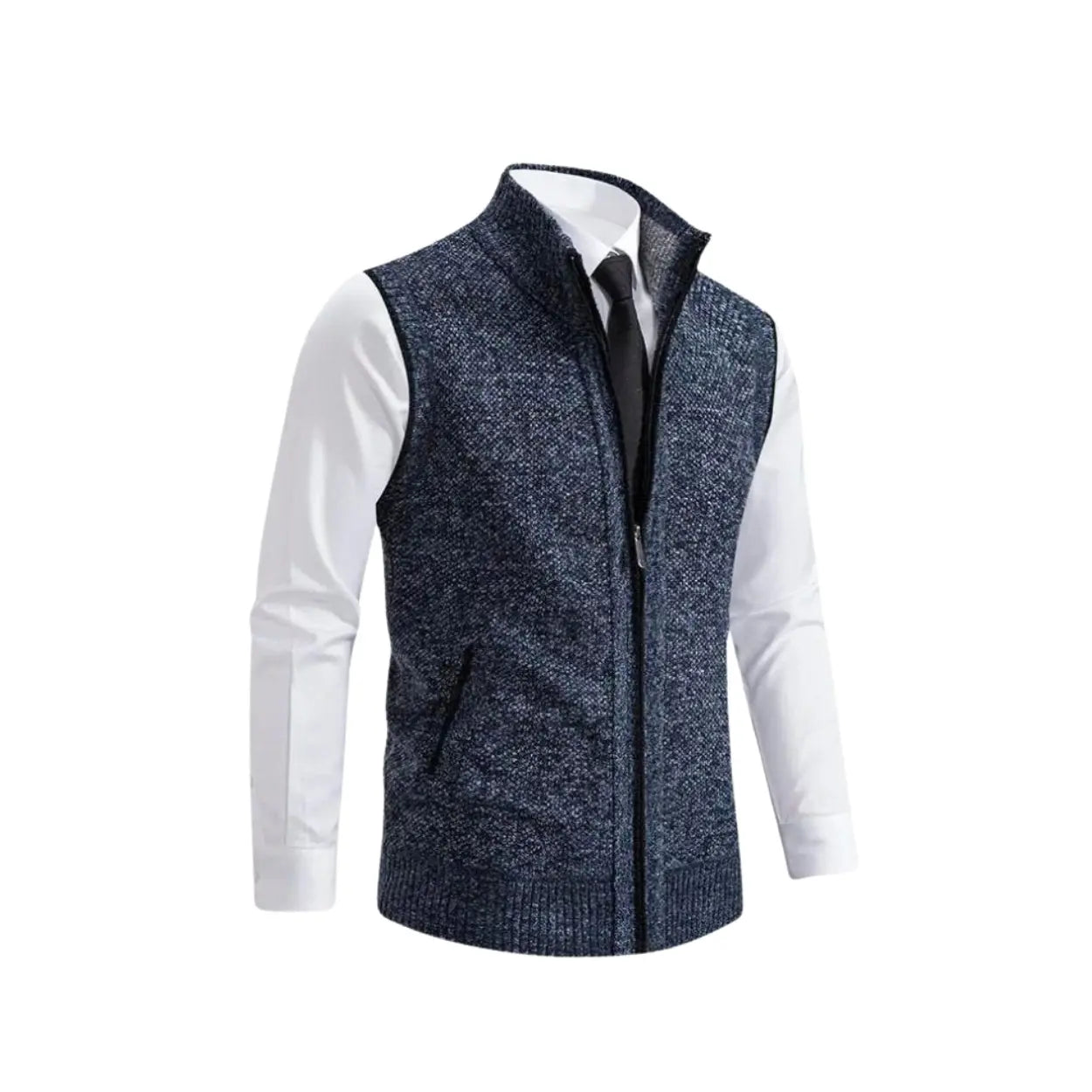 Massimo gilet elegante con Zip