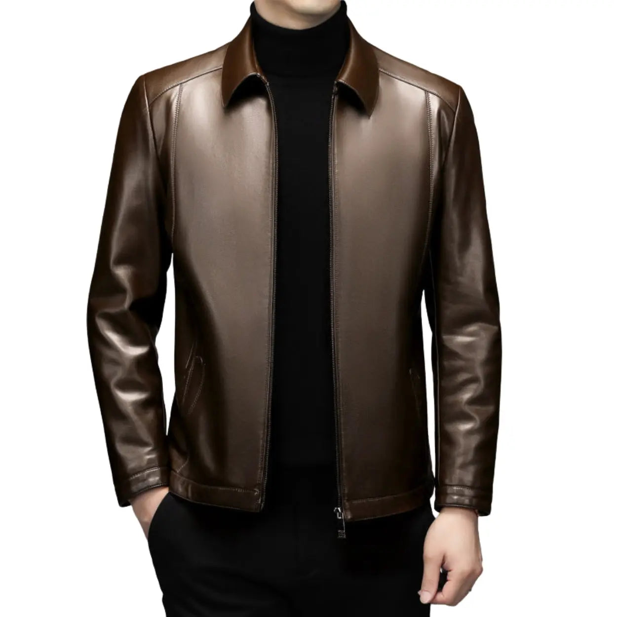 Giacca in pelle Remy