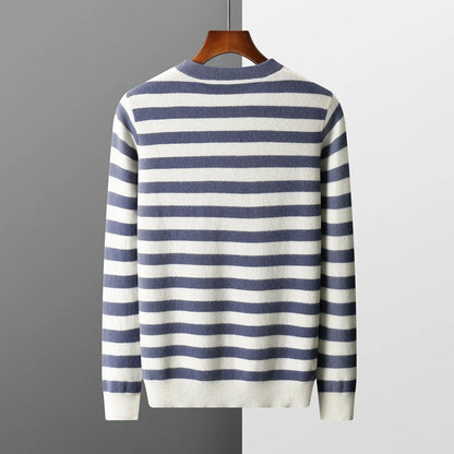 Maglione in cashmere a righe Arthur