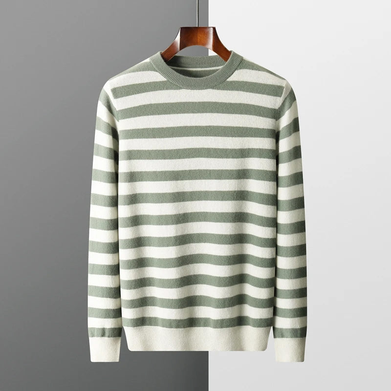 Maglione in cashmere a righe Arthur