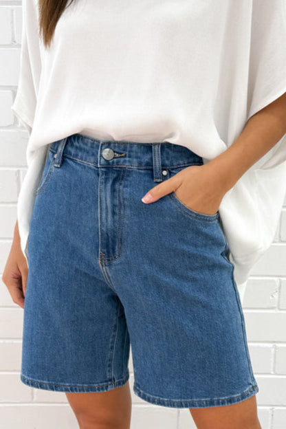 Pantaloncini in denim Isla medio