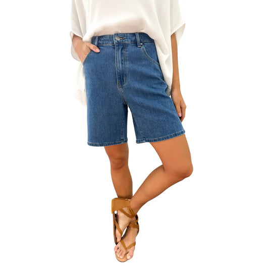 Pantaloncini in denim Isla medio