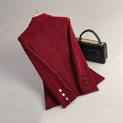 Il blazer in velluto Ambra