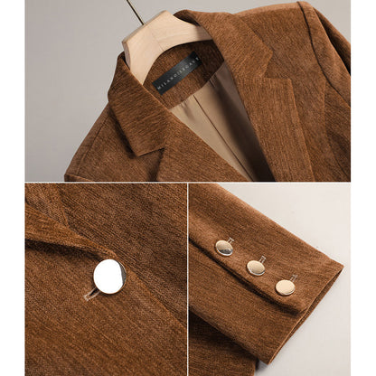 Il blazer in velluto Ambra