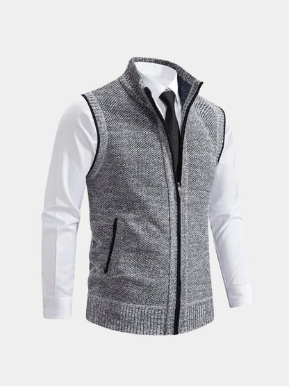 Massimo gilet elegante con Zip
