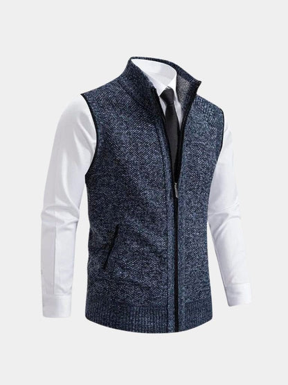 Massimo gilet elegante con Zip