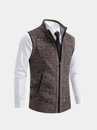 Massimo gilet elegante con Zip